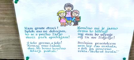 Kreacija za prvi šolski dan na Brdinjah (2)